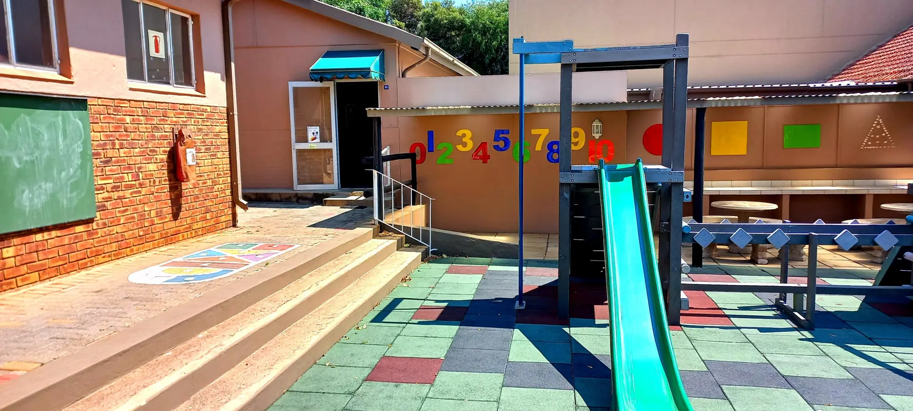 The jungle zone playground at Japari School